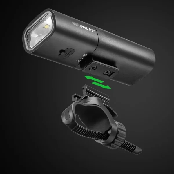 Soporte de liberación rápida de la luz Rockbros RHL-950