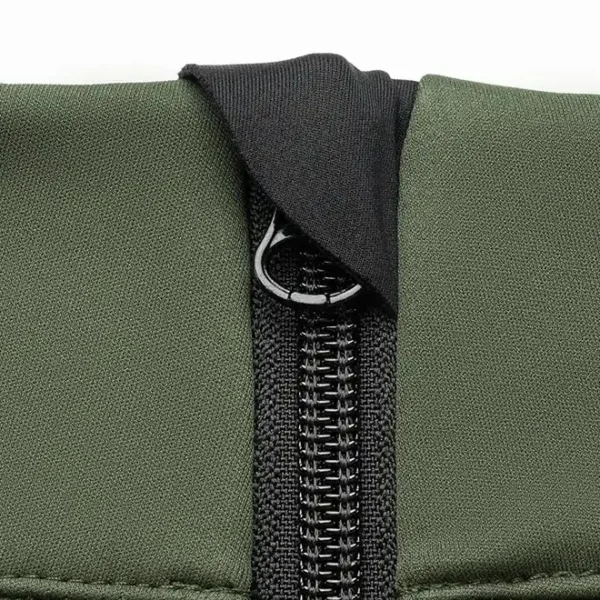 Cuello de la casaca térmica Rockbros RK15360 verde oliva con protector del cierre