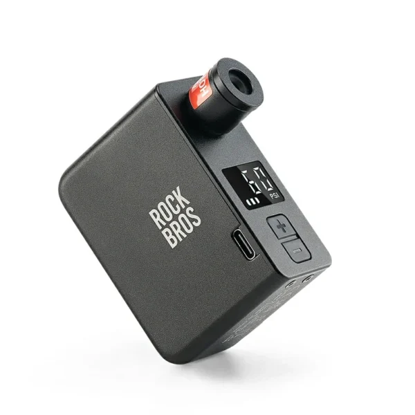 Inflador eléctrico mini Rockbros AS1 Pro TP-1101 con pantalla LED